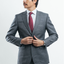 Costume Prince de Galles gris